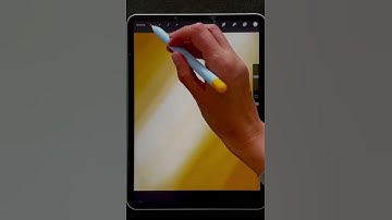 How to easily paint gold foil #art #procreate #shorts #tutorial #digitalart #ipad