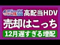 買値が重要!高配当ETFのHDV3年弱のトータルリターン+28.6%【米国株投資】2021.12.26