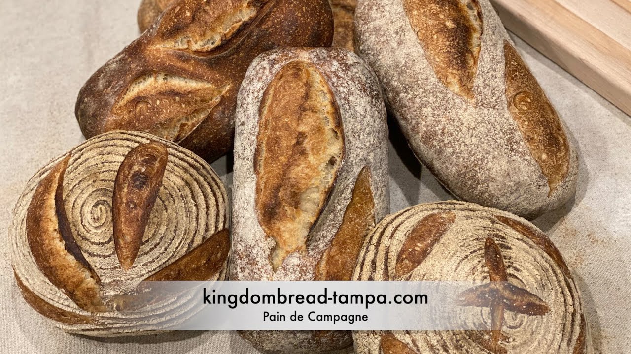 Professional Baker teaches Pain de Campagne at Home!