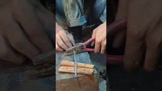 Blacksmith, Please fix the old-broken-spoon #blacksmithing #fix #shorys#medievalblacksmith #viral