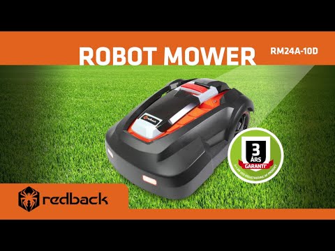røveri Flygtig parfume REDBACK Robot Mower: RM24A-10D - Quick Guide Dansk - kom nemt i gang 2020.  - YouTube