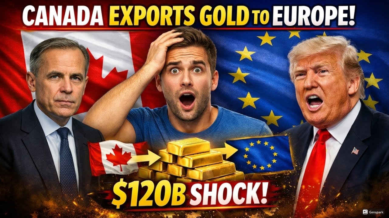 Washington Melt! Americans React: Canada Quietly EXPORTS to Europe — US Market Faces $120B SHOCK.