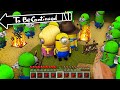 HOW MINIONS ESCAPED FROM ZOMBIE IN MINECRAFT ! - Gameplay Movie traps