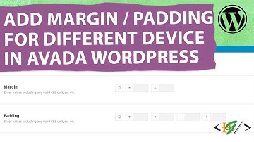 How to Add Different Padding / Margin for Different Devices in Avada in WordPress | Desktop | Mobile
