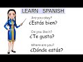 Common SPANISH Conversation between 2 (two) Friends | Learn Spanish | Aprender español