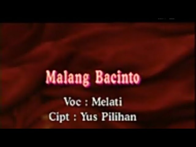 Malang Bacinto || Vocal - Melati class=