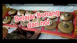 Tutorial bonang barung: Teknik dasar bonang barung (buka, gembyang, mipil)