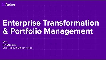Enterprise Architecture with Ardoq: AI-Driven EA, Capability Planning & Portfolio Insights