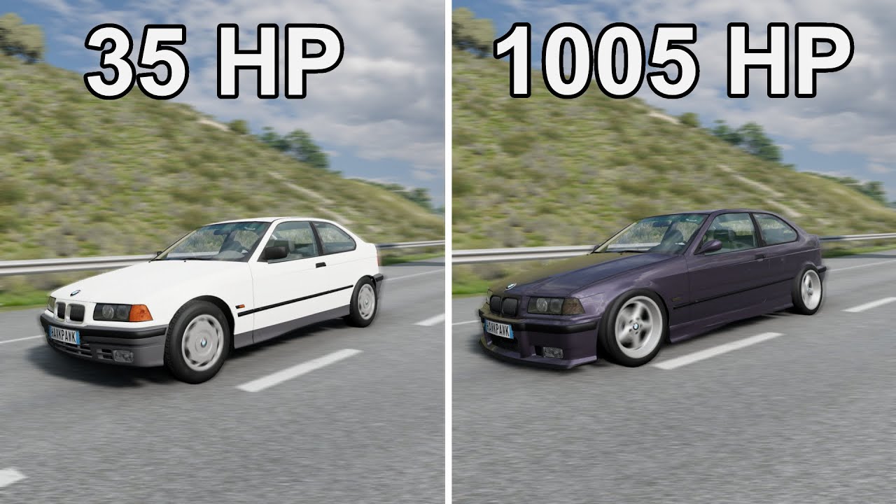 Her Kaza Yaptığımda Motorumun Gücü Düşüyor! │ Beam.ng Drive