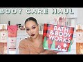 BATH & BODY WORKS BODY CARE SALE DAY HAUL 2021! VANILLA MOCHA CREAM & WHIPPED ROSE LATTE REVIEW!