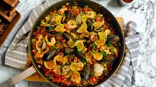 New Years Eve Onepot Jambalaya Easiest Seafood  Sausage Dinner with Clams  Mussels