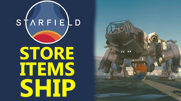 Starfield How to Store Items on Ship - How to Access Ship Storage