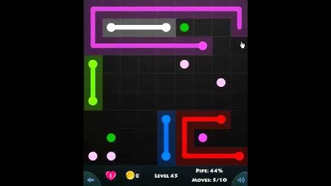 flow game facebook - 9 x 9 mania level 45 Connect the dots