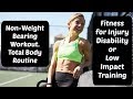 Non-Weight Bearing Workout | Total Body Exercise Routine Safe For Recovering From Injury