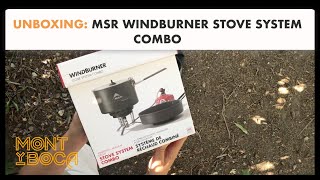 Unboxing - Msr Wind-Burner Stove System Combo - Chef Corso - Outdoor Eats