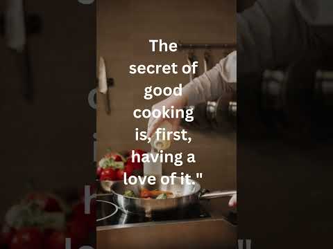 Cooking Short Quotes