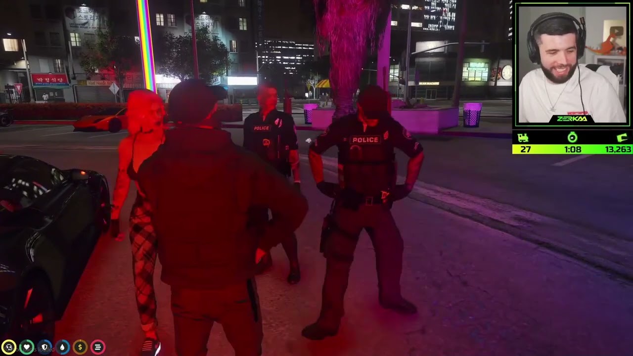 Tommy T Flirting With Aspen Gray & Gets Her Number | GTA RP NoPixel 3.0