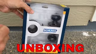 Sports Performance SCHLAGE DOOR COMBO UNBOXING  (DOOR KNOB AND DEAD BOLT)
