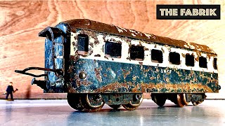 1945s Railway car  JEP  abandoned model train  restoration