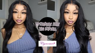 WIG INSTALL + LOOSE CURLS FT. CYNOSURE HAIR
