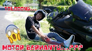 ARIK DIGANGGU MOTOR BERHANTU SAMPE JATUH?! | Mikael Family