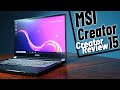 Is the MSI Creator 15 really for Creators?