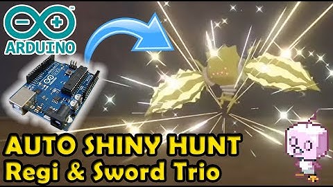 SHINY HUNT REGI & SWORD TRIO DOING (almost) NOTHING - Pokemon Sword & Shield Arduino Auto Controller