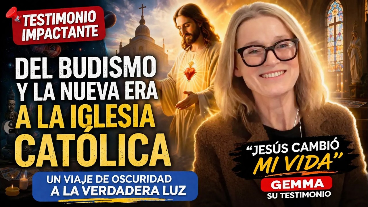 Testimonio  impactante 📌 Del budismo y la nueva era a la Iglesia Católica