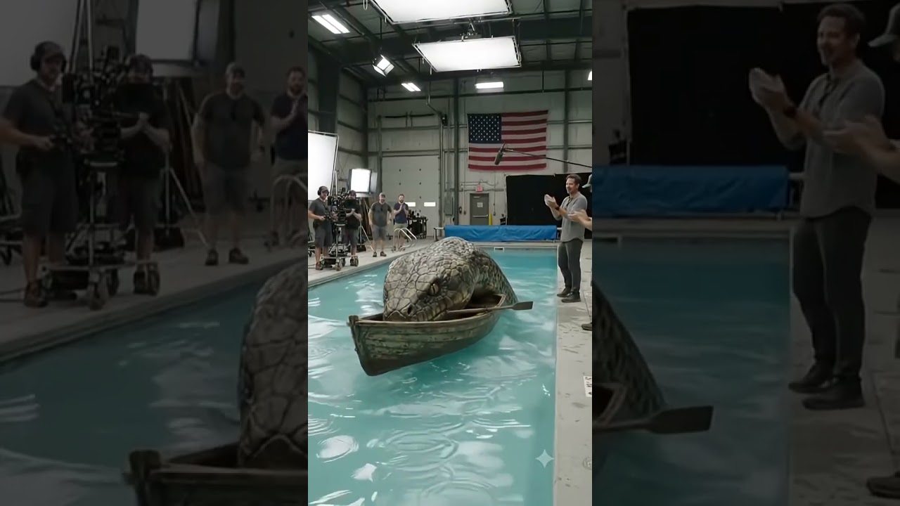 Behind the Scenes: Giant Snake Movie VFX Magic 🐍🎬