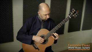 Raga Bhupali, Alap Practice, Fernando Perez, Indian Slide Guitar.