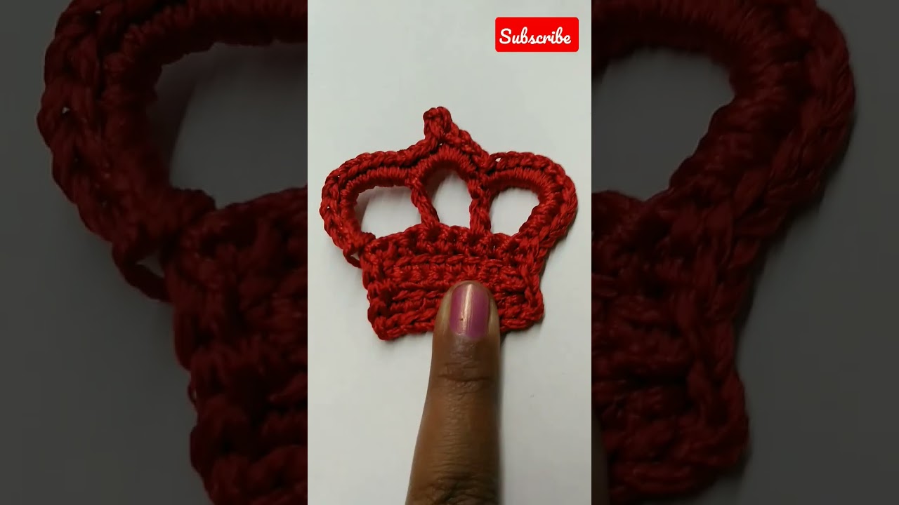 Wow 😳😳 Crown broach crochet pattern for beginners