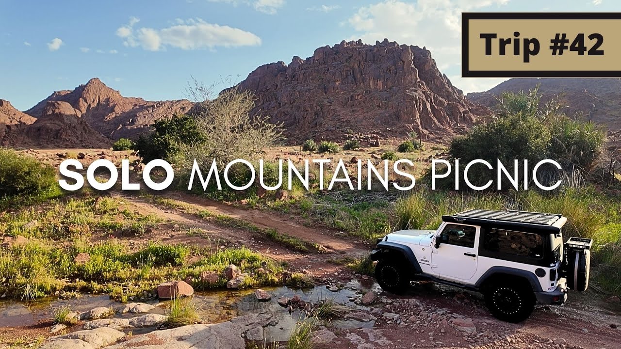 رحلة #42 - مطازيز بوسط جبال اجا  A Peaceful SOLO Picnic & Traditional Cooking