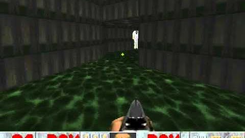 Doom 1 - Episode 1 (Knee - Deep In The Dead) - Level 08 - Computer Station