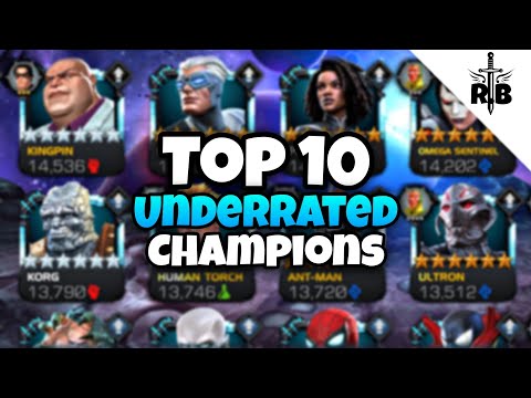 Top 10 Most Underrated Champions in Marvel Contest Of Champions