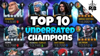 Top 10 Most Underrated Champions in Marvel Contest Of Champions