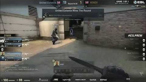 CS׃GO   Joe Insane No Scope Collat vs XENEX @ ESL UK Premiership
