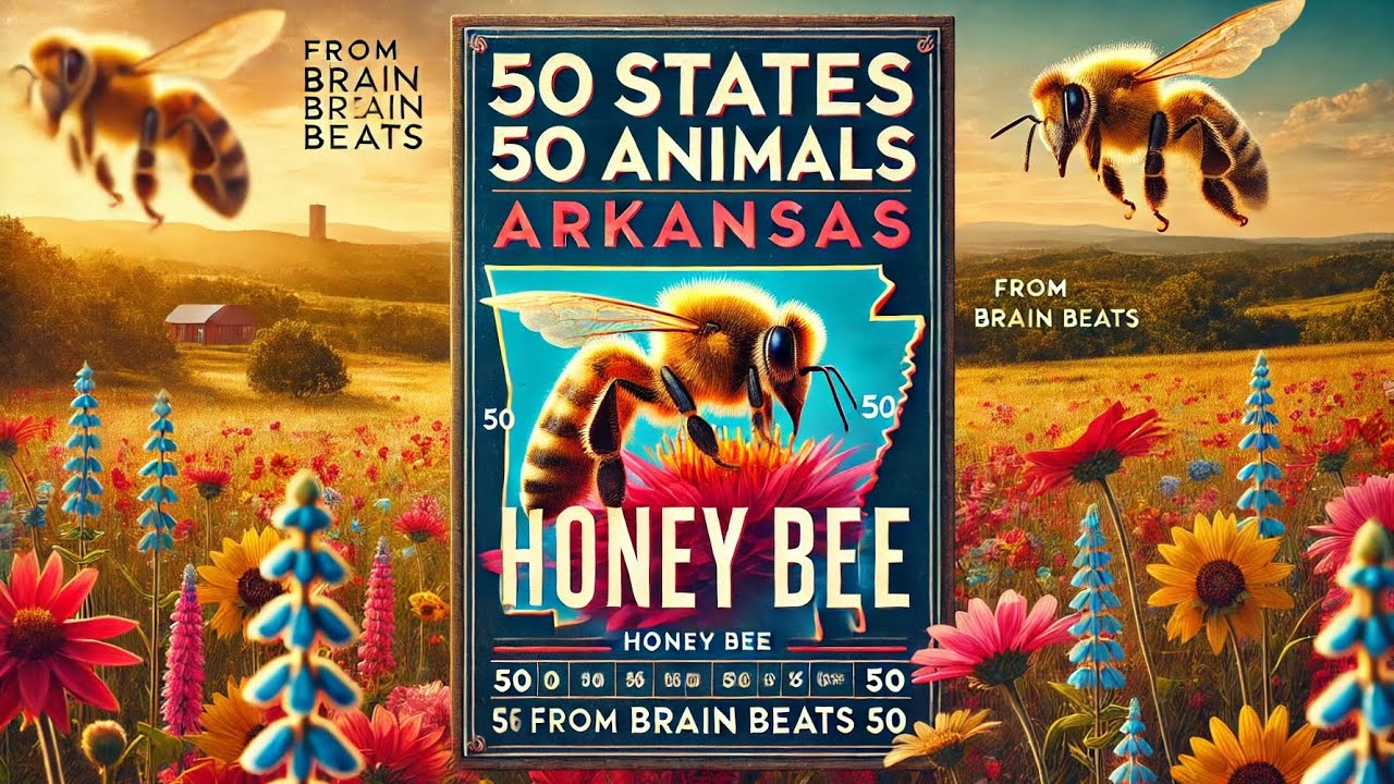Arkansas’ State Animal: The Buzz About the Western Honeybee 🐝