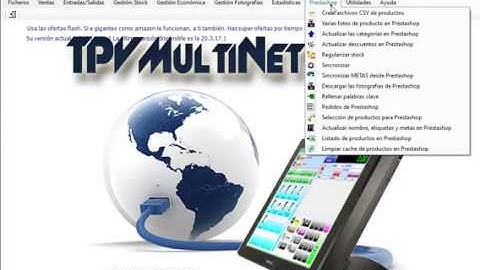 Colocar varias fotos de producto en Prestashop con TPVMultiNet, un programa TPV