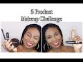 5 Product Makeup Challenge (Acne Coverage) | Sekoya Hicks