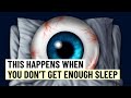 What Happens To Your Body When You Don't Get Enough Sleep