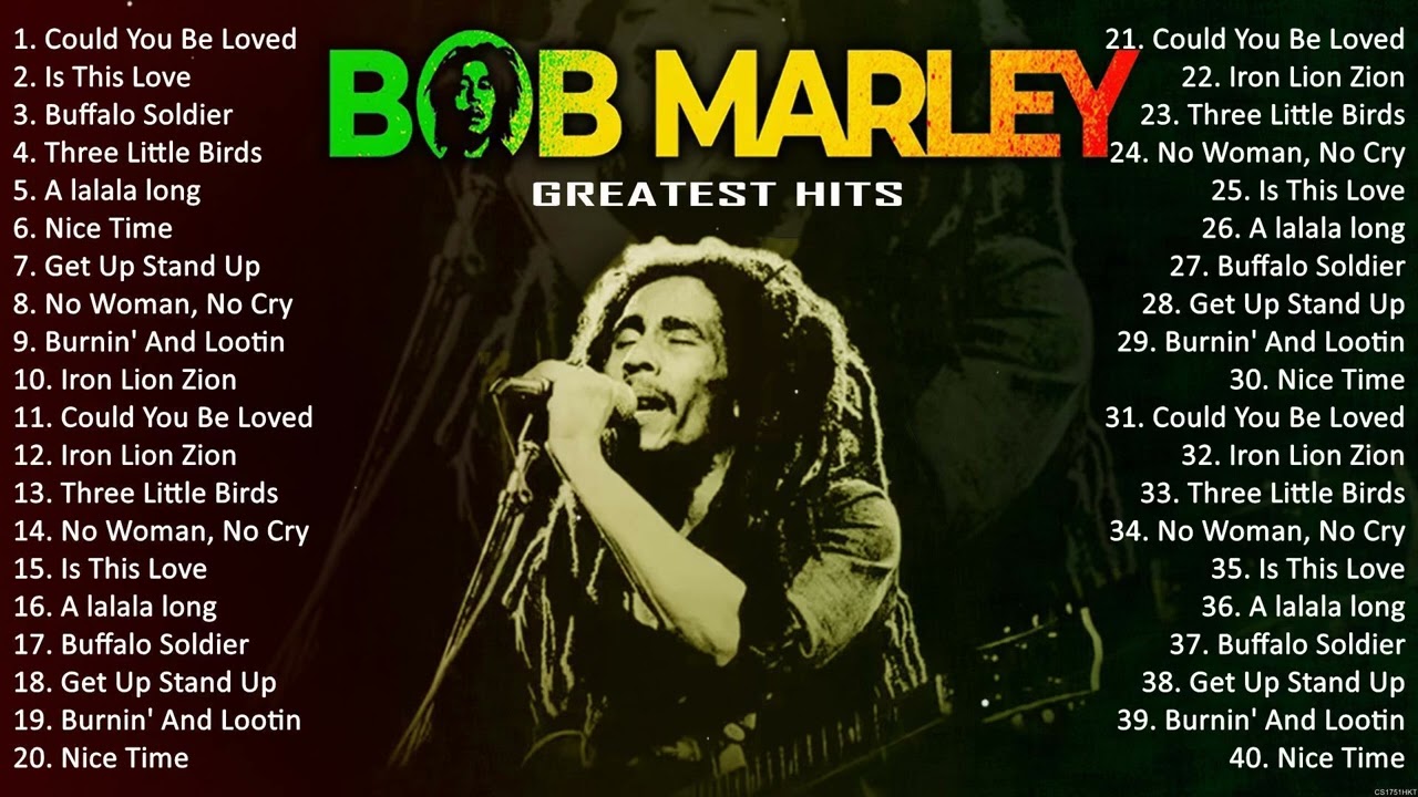 Bob Marley Best Songs Playlist Ever   Greatest Hits Of Bob Marley Full Album