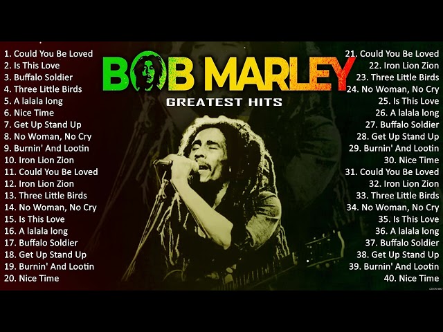 Bob Marley Best Songs Playlist Ever - Greatest Hits Of Bob Marley Full Album class=