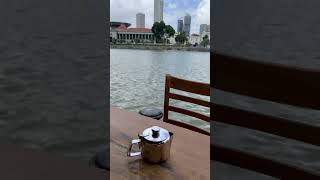 新加坡 驳船码头 河边吃午餐 Boat quay Singapore