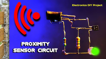 Proximity Sensor Circuit Using only One Transistor | IR Sensor