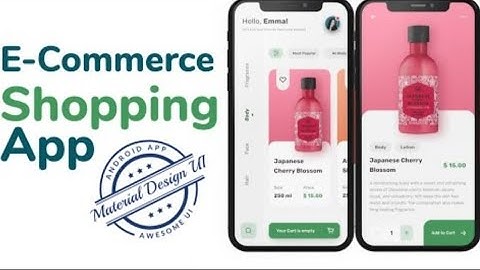 E-Commerce Shopping Android App | Android Studio Tutorial