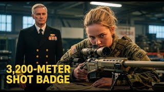 The General Walked Past Her Barrett .50 — Then Froze Reading Her 3,200-Meter Sniper Badge