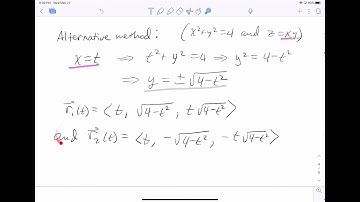 Vector Functions and Space Curves - Multivariable Calculus (13.1c