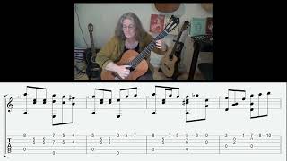 The singer's song behind the stage (Песня певца за сценой) - А. Аренский (A. Arensky), slices / tabs