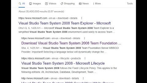 الدرس الاول تثبيت "VB.NET" Microsoft Visual Studio Team System 2008