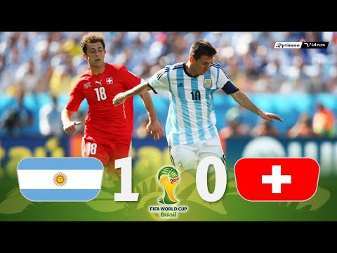 Vídeo: 1/8 Finals De La Copa Mundial De La FIFA 2014: Argentina - Suïssa